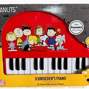 Peanuts Schroeder 25 Note Grand Piano, Musical Instrument Toy